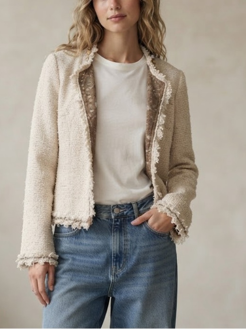 Beatrice Tweed Jacket Size 12